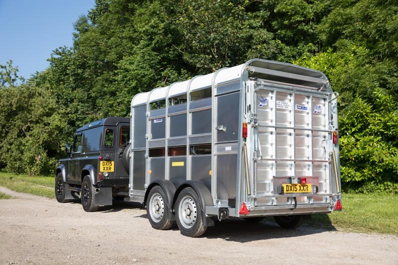 Trailer being serviced by our professional team